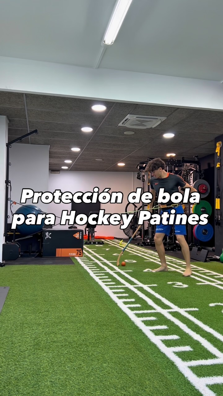 Protección de bola para hockey patines