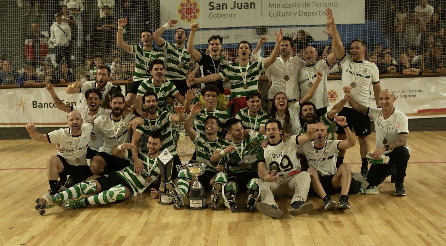 El Sporting Clube de Portugal celebra el Campeonato del Mundo de Clubes en San Juan